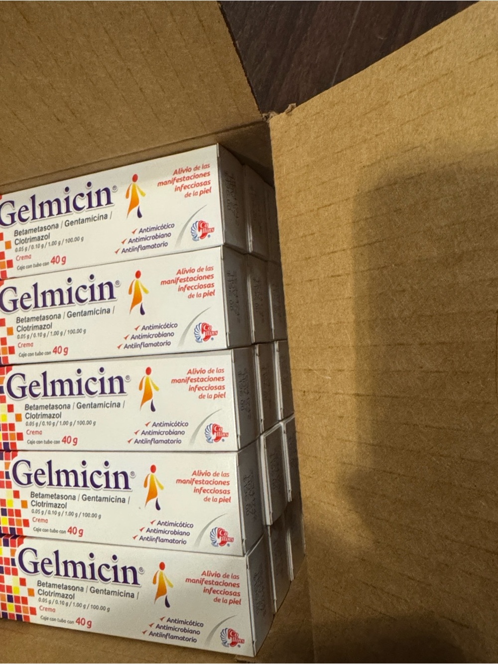 Gelmicin Mexican cream 5 creams for $40